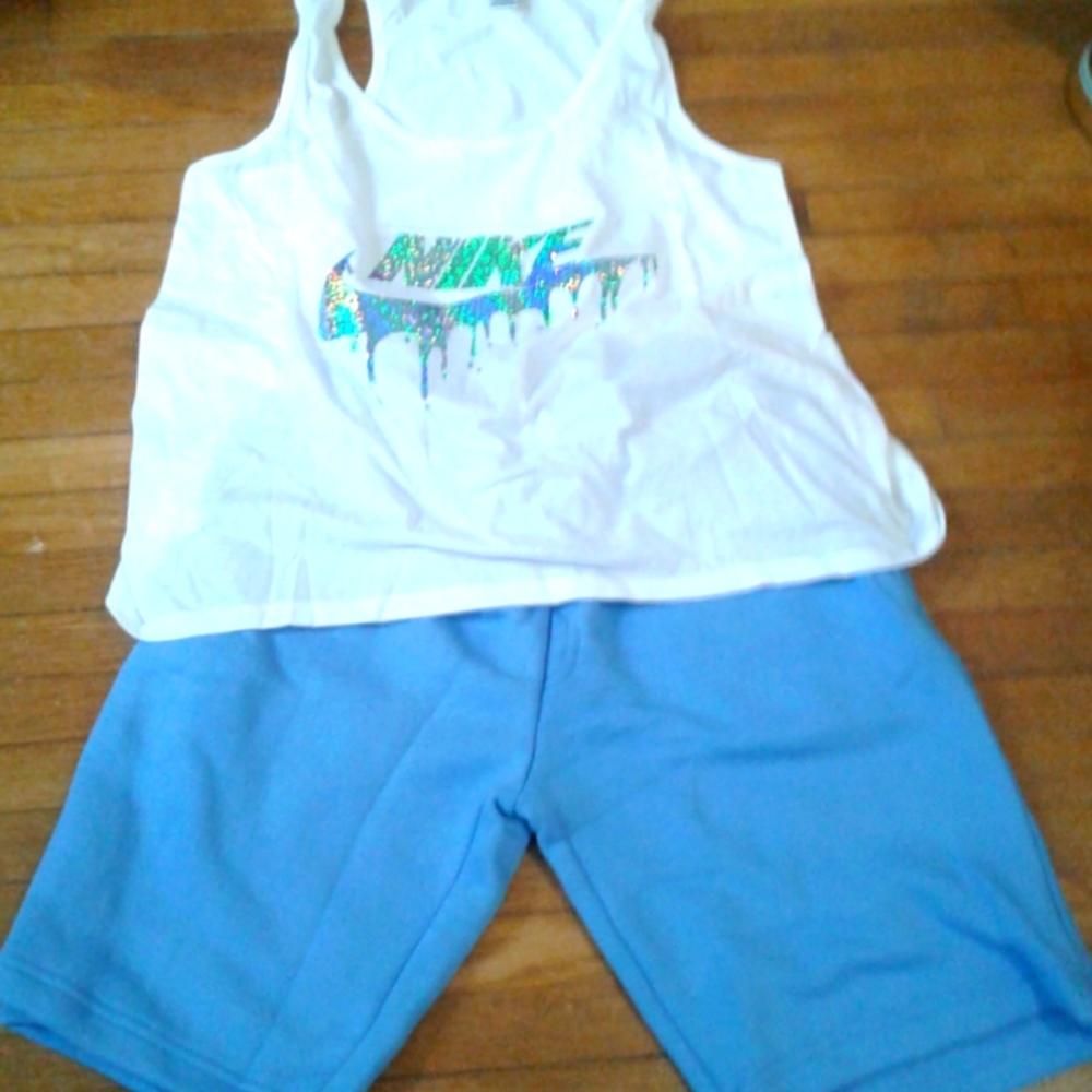 Girls tank top and shorts